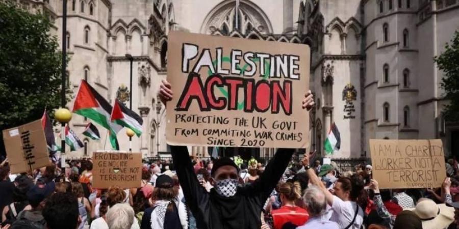 اعتقال 50 شخصاً مؤيدين لـ«فلسطين أكشن» في بريطانيا