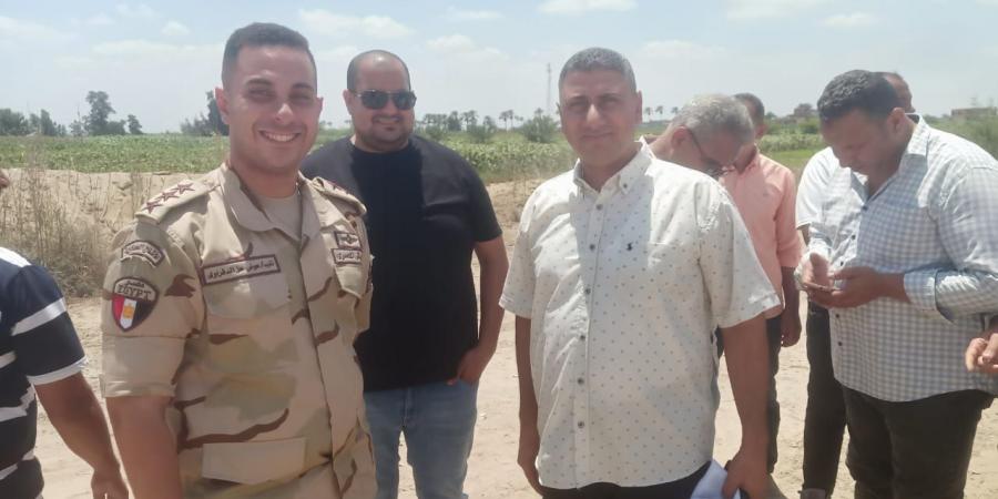 تسليم ارض تل ابوالجدور للبدء في انشاء  المستشفى المركزى 