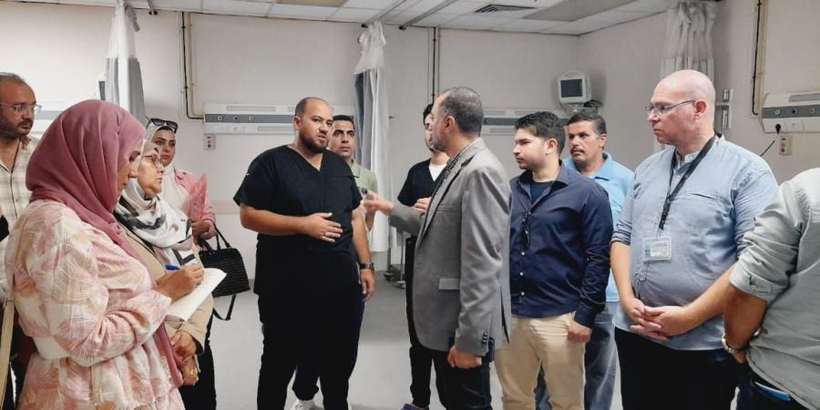 وكيل صحة شمال سيناء يتفقد مستشفى نخل المركزي