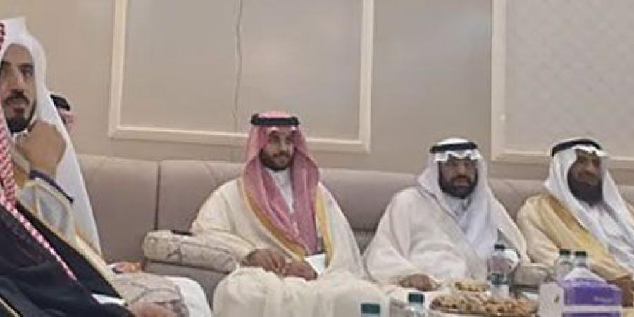 آل القحطاني وآل جابر يحتفون بعقد قران نايف