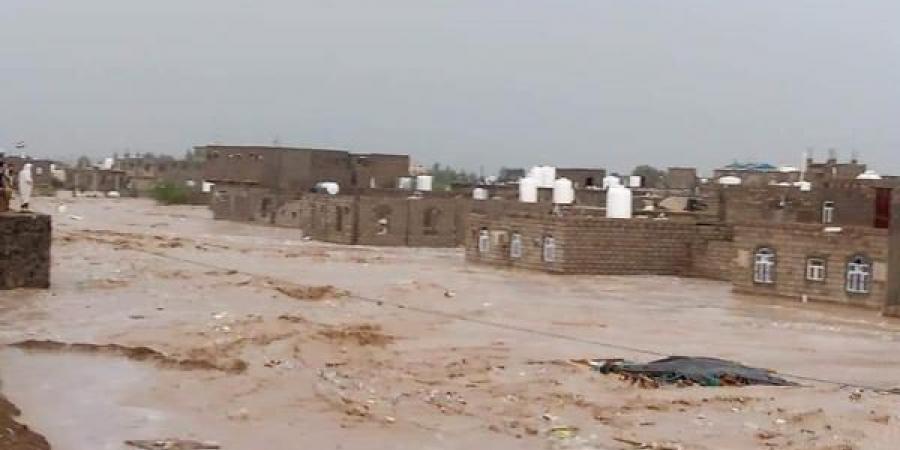 وفاة طفلة بعد أن جرفتها سيول الامطار في تعز
