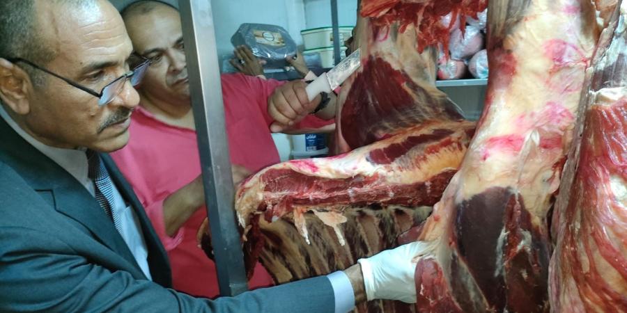 محافظ أسيوط: ضبط أكثر من 3 أطنان لحوم غير صالحة