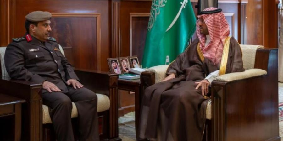 نائب أمير حائل يستقبل قائد القوة الخاصة للأمن البيئي بالمنطقة
