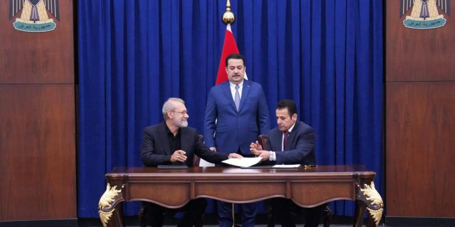 لاريجاني في بغداد لتعزيز العلاقات الإيرانية العراقية على المستويات السياسية والأمنية والاقتصادية