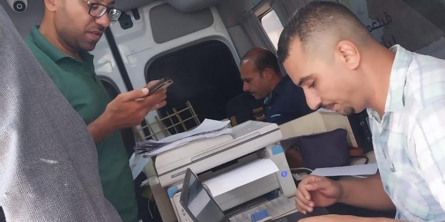 إصدار 1188 ترخيص إعلان والمرور على 1630 محلًا بالمنيا