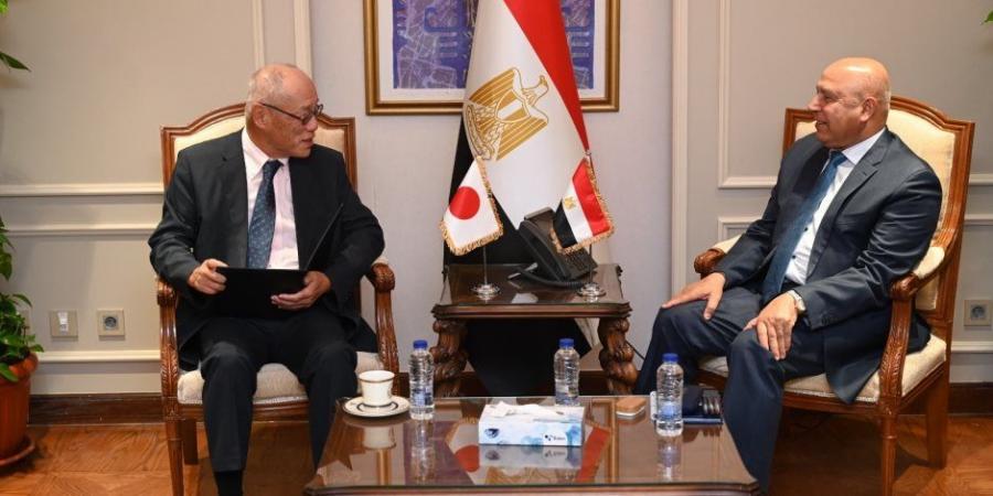 وزير الصناعة والنقل يستقبل السفير الياباني بالقاهرة لمتابعة الموقف التنفيذي للمشروعات المشتركة