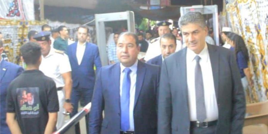 مدير أمن القليوبية يتفقد تأمين احتفالات مولد العذراء بمسطرد