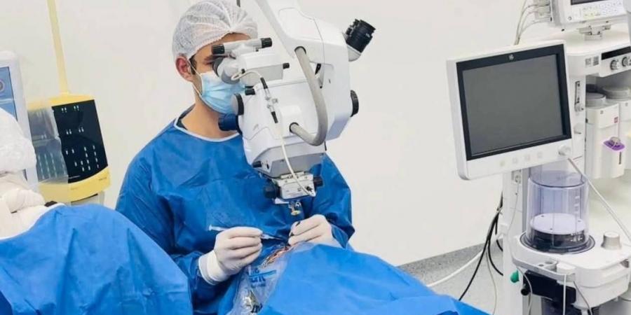 إنقاذ مريضة من العمى بتقنية «الأرجون ليزر»