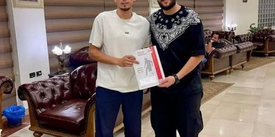بلدية المحلة يتعاقد مع اللاعب الفلسطينى عبد الرحمن الوشاح