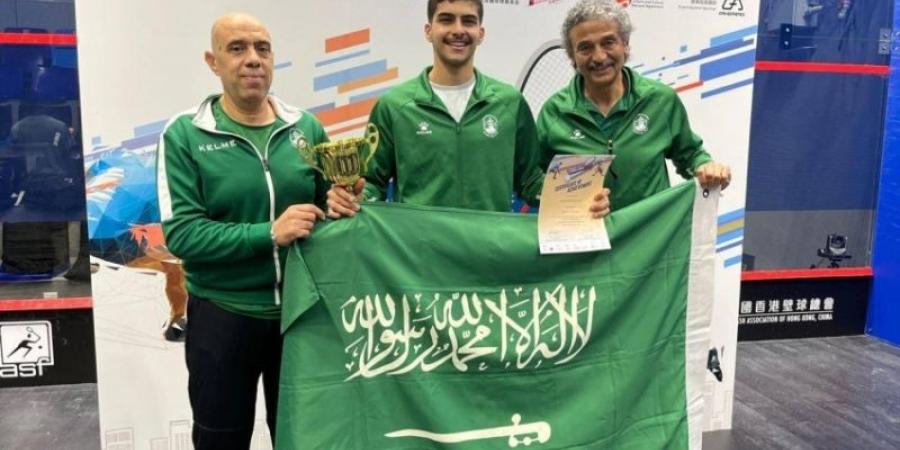 محمد آل نصفان يُتوَّج بذهبية بطولة هونج كونج للإسكواش