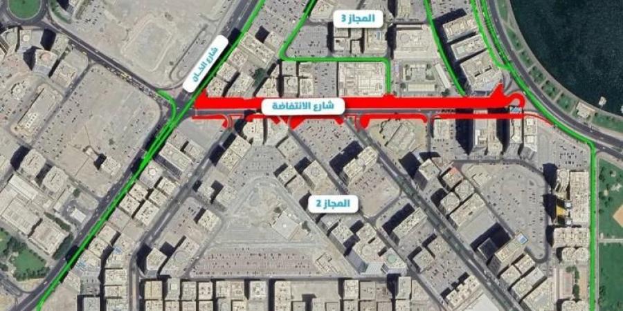 بدء المرحلة الثانية لتطوير ما بين شارعي الكورنيش والانتفاضة في الشارقة