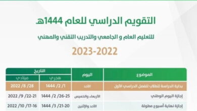 موعد الاختبارات النهائية 1444 الترم الثاني للطلاب