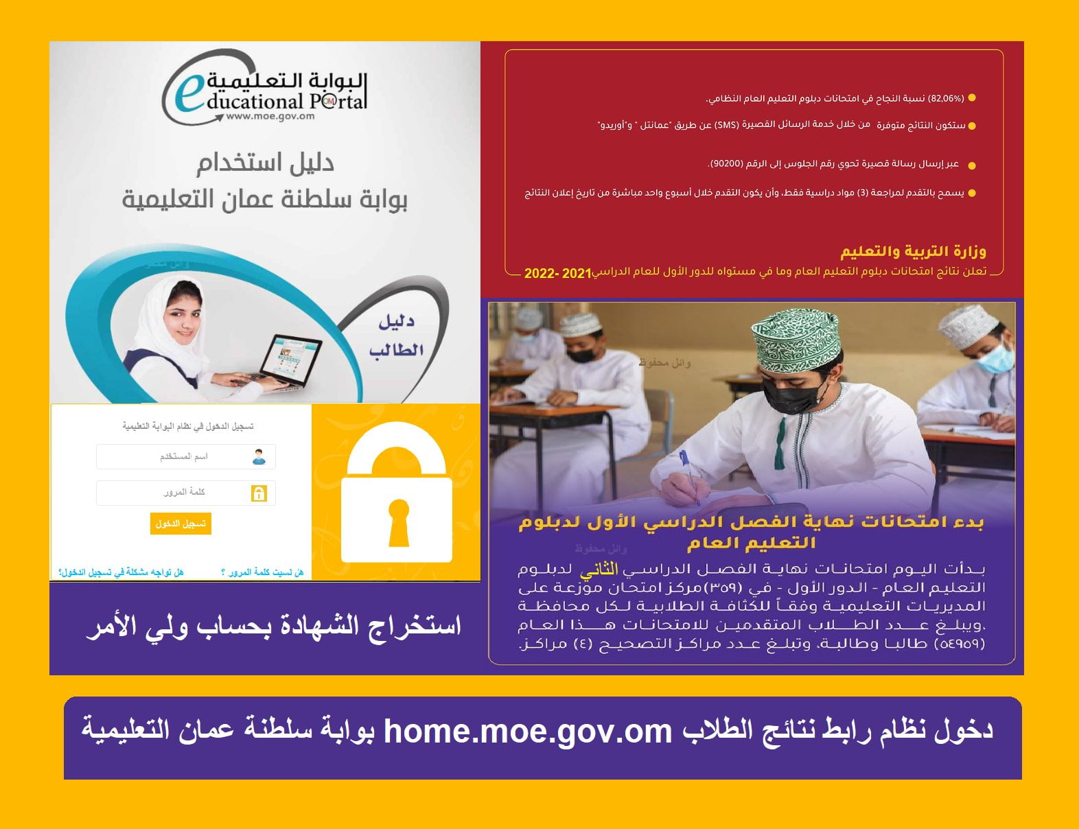 البوابة التعليمية نتائج الطلاب سلطنة عمان 2023 