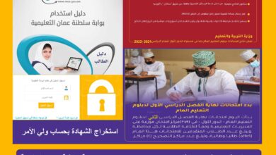 نتائج الطلاب سلطنة عمان 2023 الفصل الأول