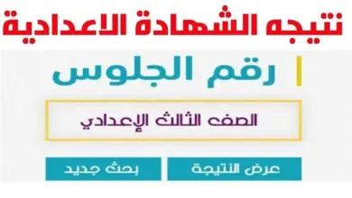 نتيجة الشهادة الإعدادية 2023 محافظة القاهرة