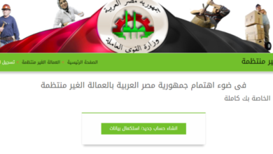 خطوات الاستعلام عن منحة العمالة الغير منتظمة
