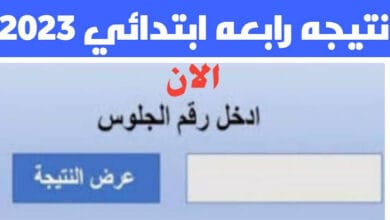 نتيجة الصف الرابع الابتدائي الترم الثاني 2023 بمحافظة القاهرة