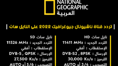 تردد قناة ناشيونال جيوغرافيك
