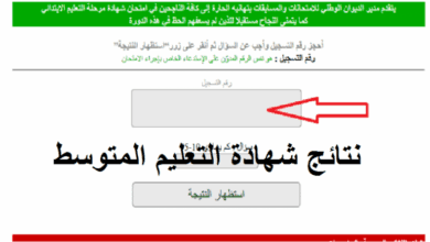 موعد ظهور شهادة التعليم المتوسط 2023