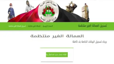 رابط الاستعلام عن منحة العمالة الغير منتظمة