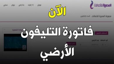 طريقة دفع فاتورة الأرضي